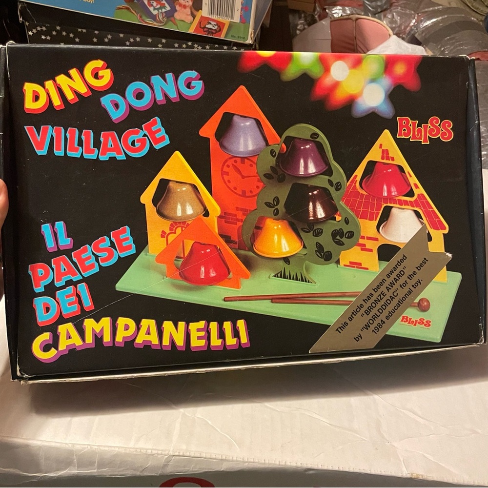 Bliss Ding Dong Village - Vintage Bell Sensory Toy